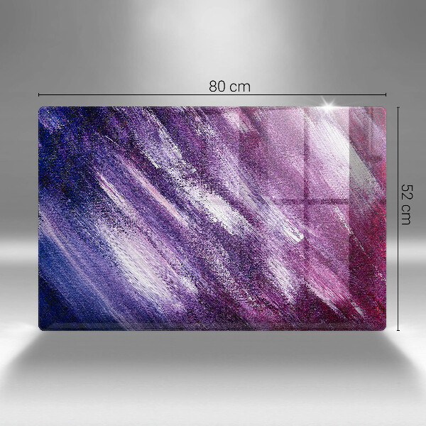 Kalené sklo za sporák Maľovanie abstrakcie