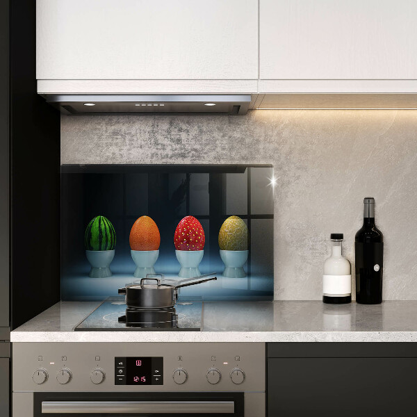 Kryt na indukčnú dosku Abstraktné ovocné vajcia