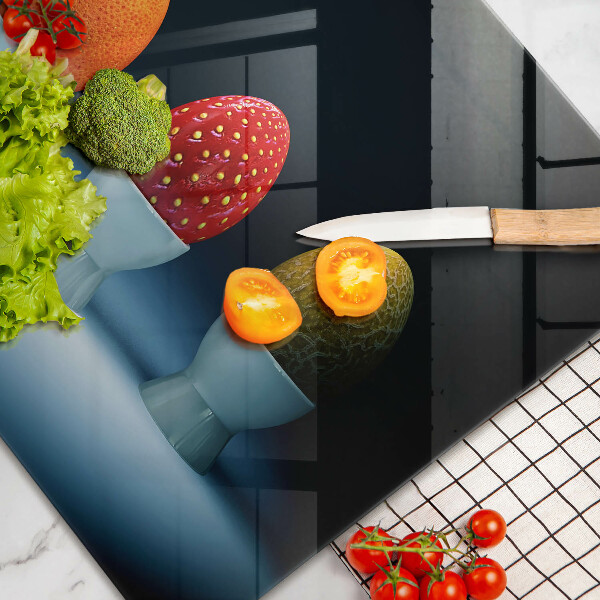 Kryt na indukčnú dosku Abstraktné ovocné vajcia