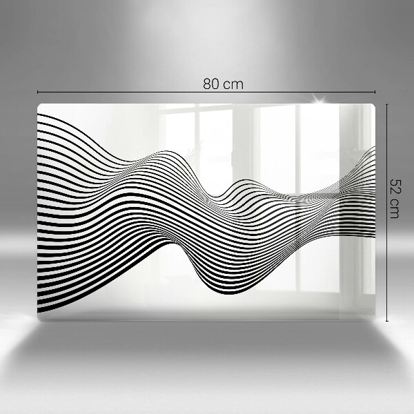 Krycia doska na sporák Lineárna abstrakcia