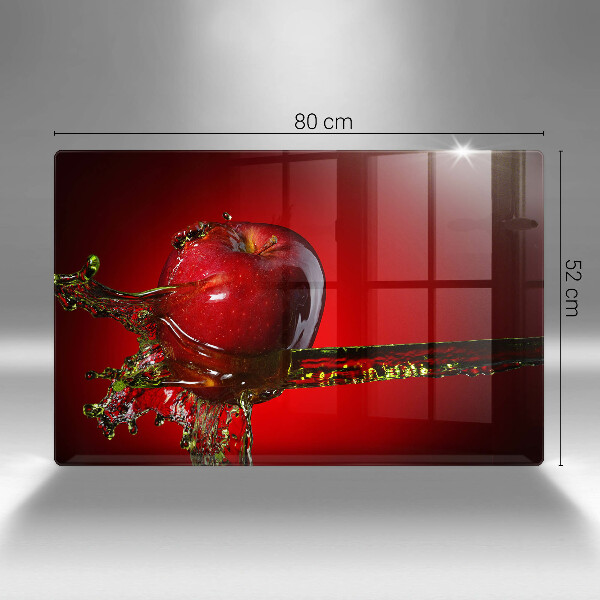 Sklo za varnú dosku Jablkové ovocie vo vode