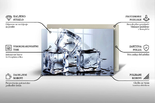 Sklo za varnú dosku Kocky ľadu