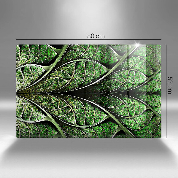 Kryt na indukčnú dosku Štruktúra žily listu