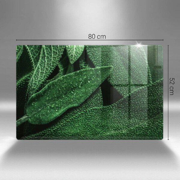 Kryt na indukčnú dosku Listy rastliny