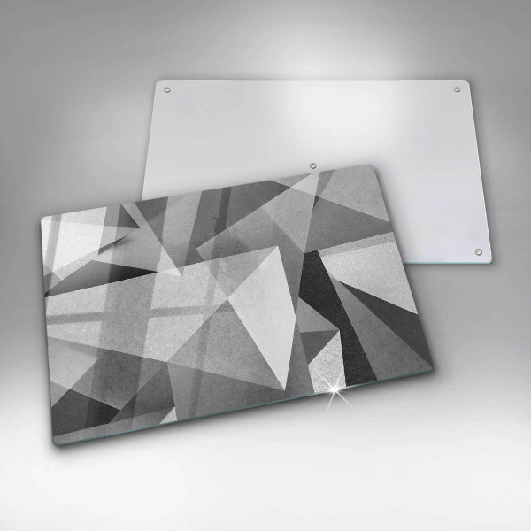 Sklo za varnú dosku Konkrétna ostrá abstrakcia