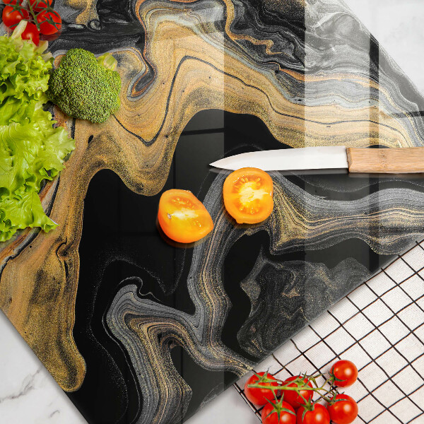 Kalené sklo za sporák Abstraktná štruktúra