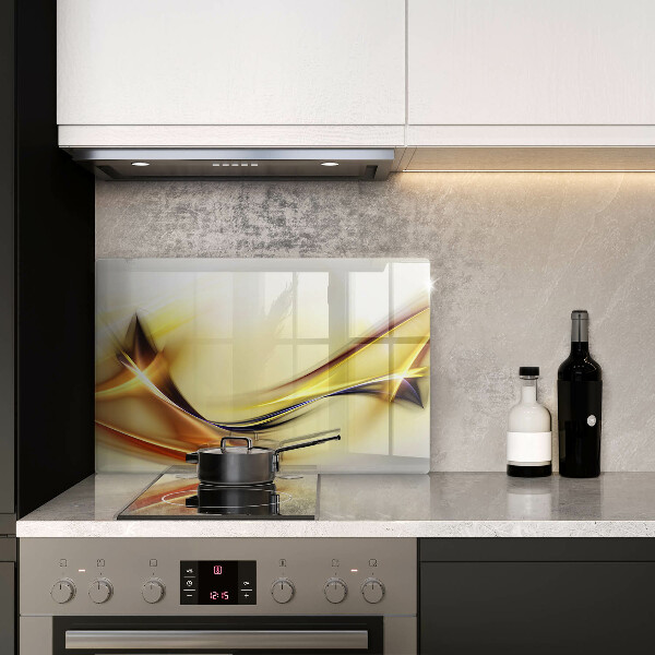 Sklo za varnú dosku Abstraktné línie svetla