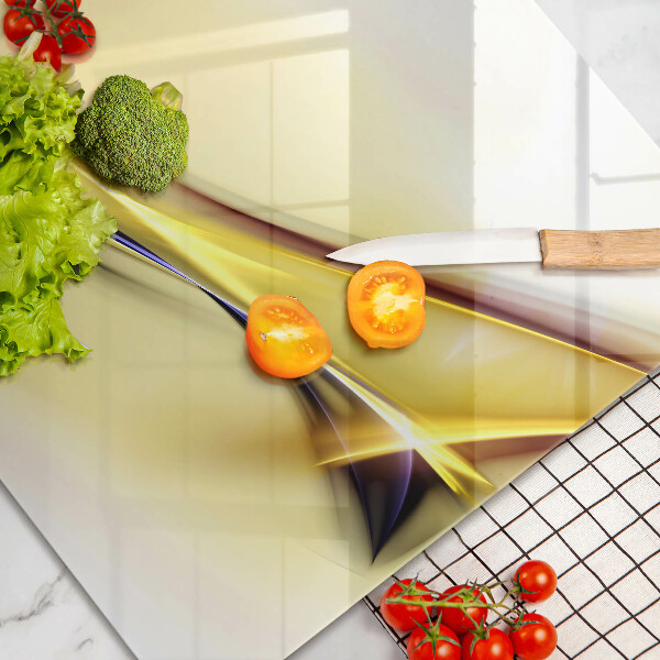 Sklo za varnú dosku Abstraktné línie svetla