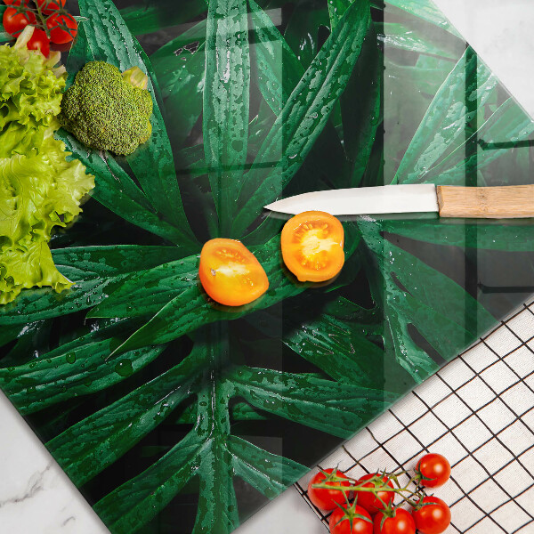 Krycia doska na sporák Listy rastlín