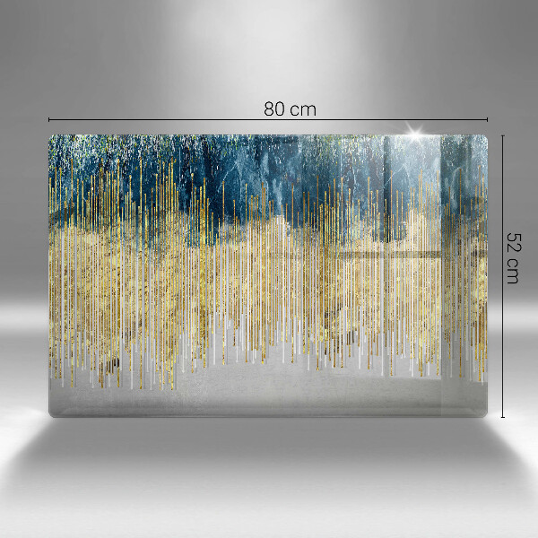 Sklo za varnú dosku Dizajnérska abstrakcia