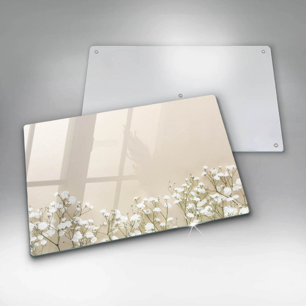 Sklo za varnú dosku Sadrové boho kvety