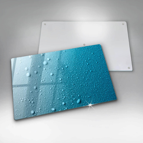 Sklo za varnú dosku Kvapky vody