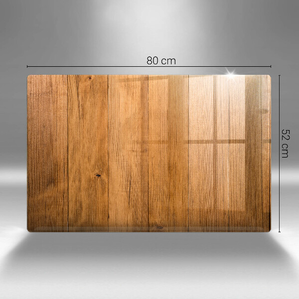 Kalené sklo za sporák Drevené dosky