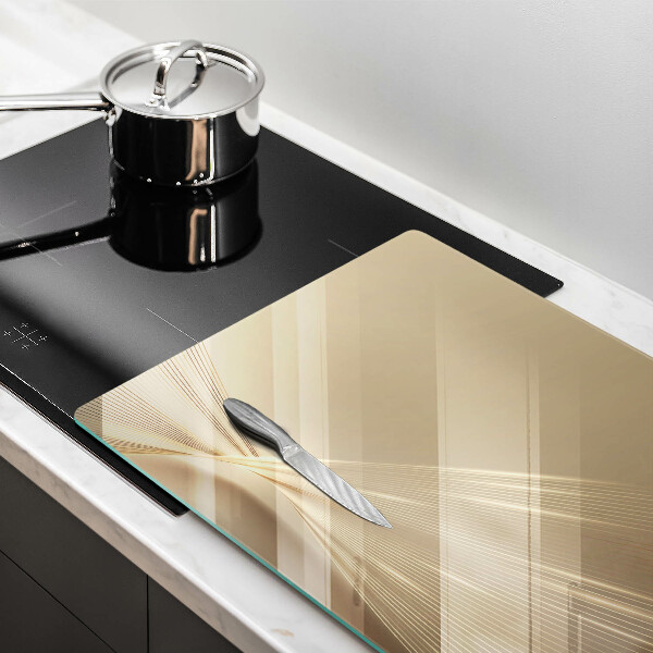 Kalené sklo za sporák Moderná abstrakcia