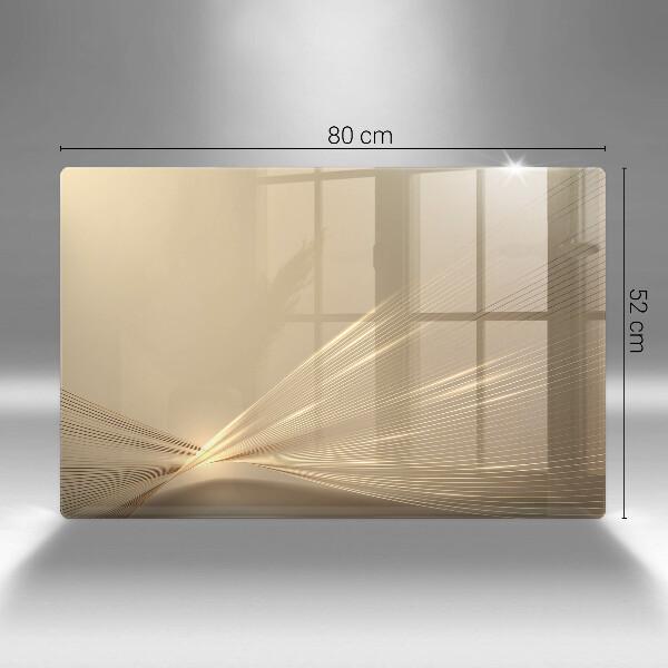 Kalené sklo za sporák Moderná abstrakcia