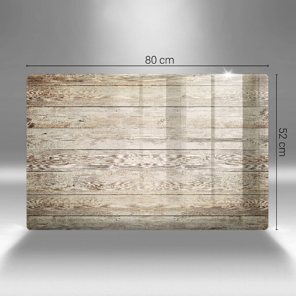 Kalené sklo za sporák Drevené dosky