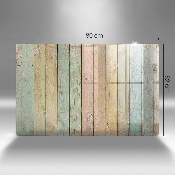 Kryt na indukčnú dosku Farebné vintage dosky