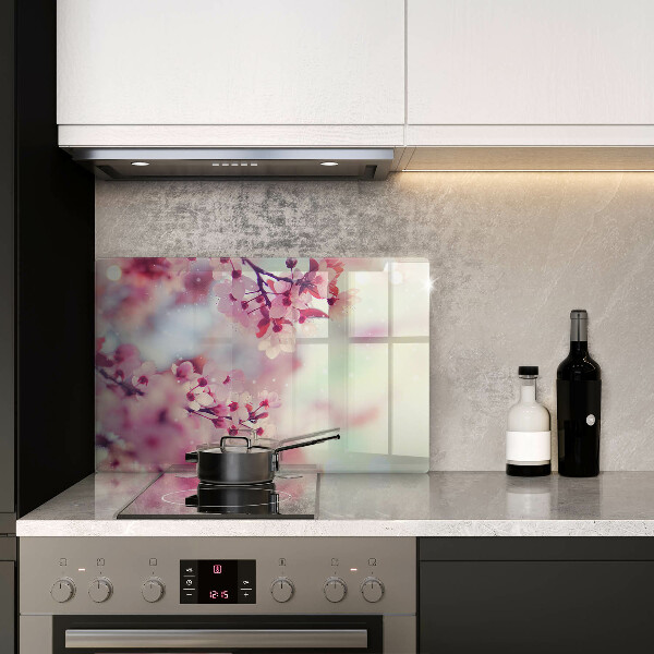 Kryt na indukčnú dosku Prírodné kvety jabloní