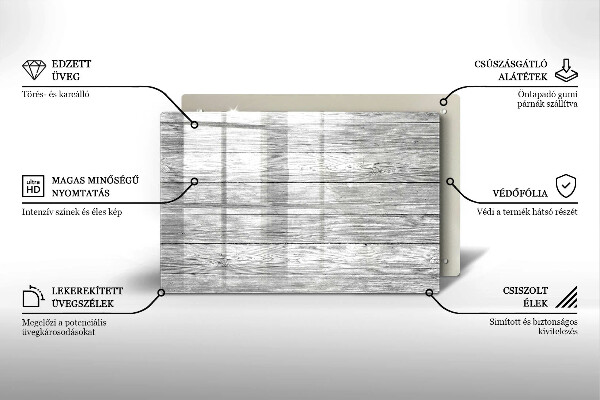 Kryt na indukčnú dosku Staré drevené dosky