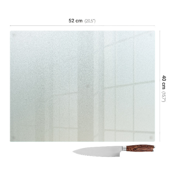 Kalené sklo za sporák 52x40 cm