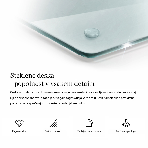 Priehľadný kryt na plynový sporák 52x30 cm