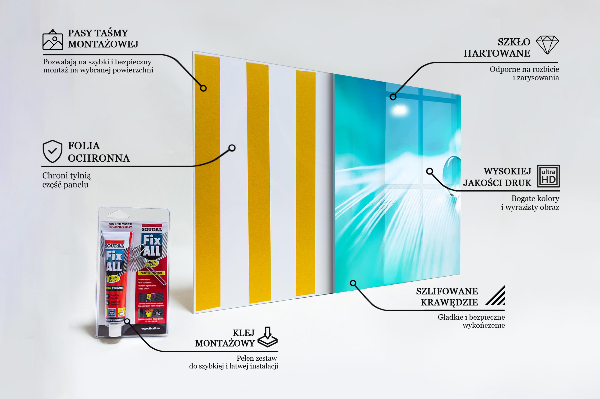 Nástenný panel  Rosa na jemnom pierku