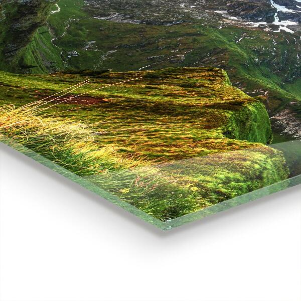 Nástenný panel  Východ slnka mountain glade