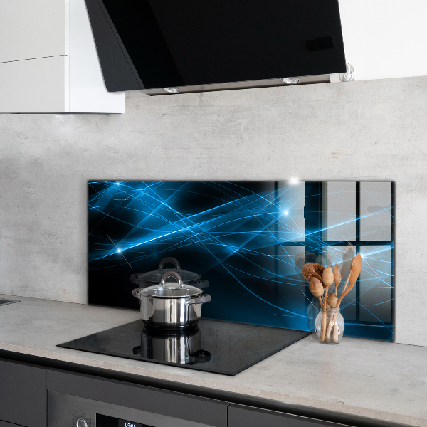 Sklenený obklad do kuchyne Energetický diagram pripojenia