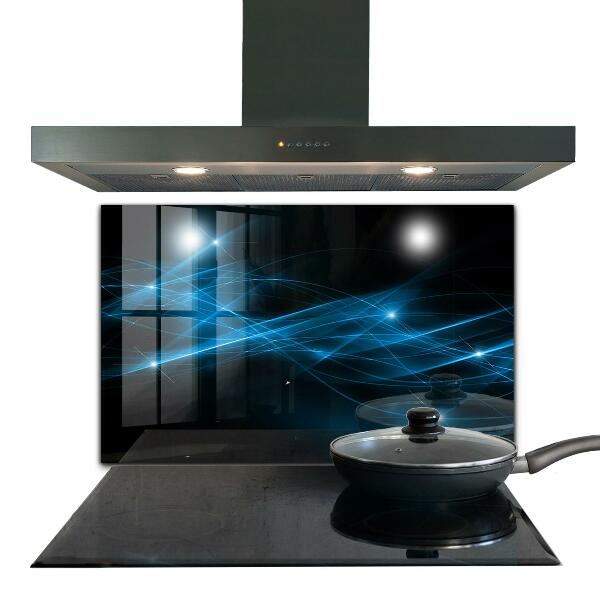 Sklenený obklad do kuchyne Energetický diagram pripojenia