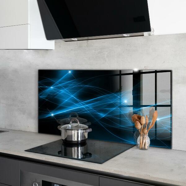 Sklenený obklad do kuchyne Energetický diagram pripojenia