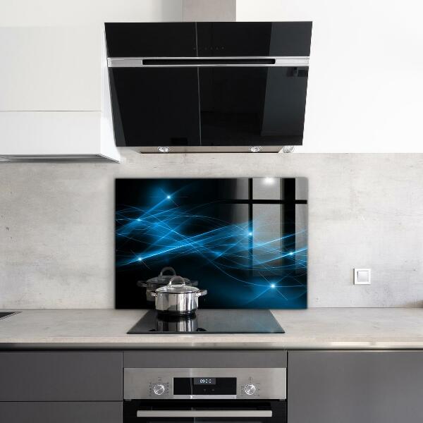 Sklenený obklad do kuchyne Energetický diagram pripojenia