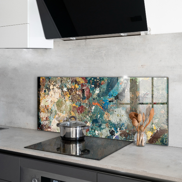 Nástenný panel  Textúra olejovej farby