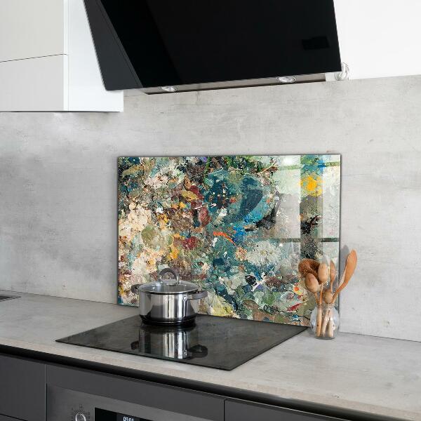 Nástenný panel  Textúra olejovej farby