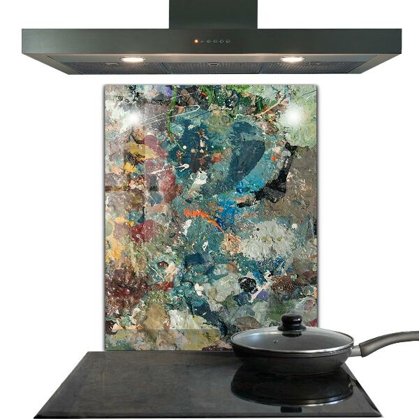 Nástenný panel  Textúra olejovej farby