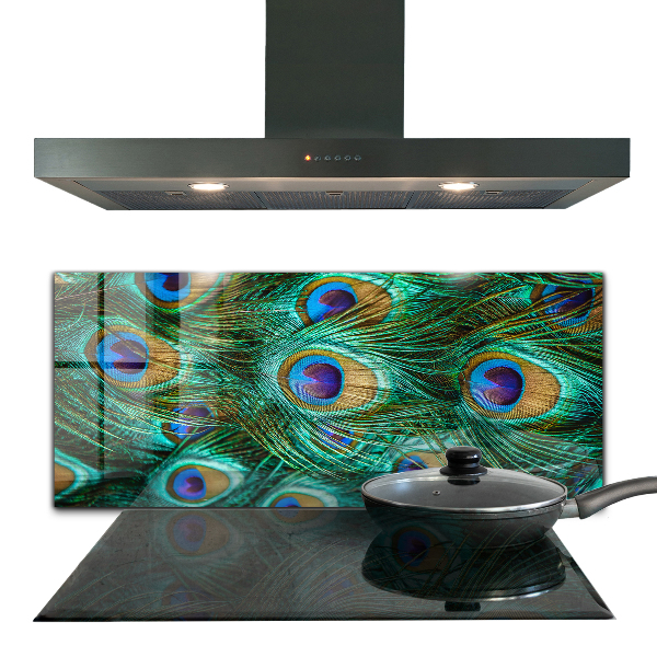 Nástenný panel  Pávie perie krásna príroda