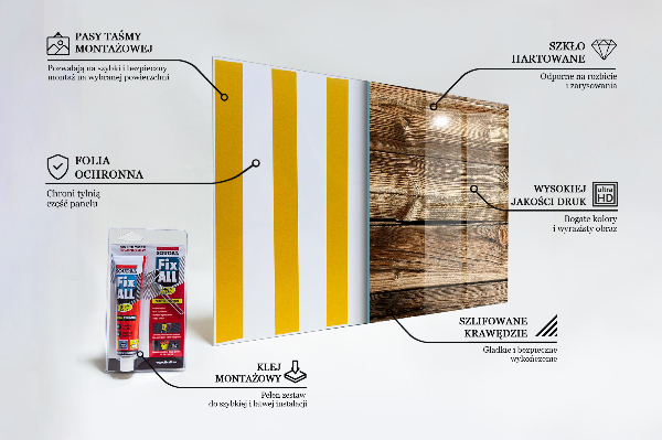 Nástenný panel  Drevená textúra