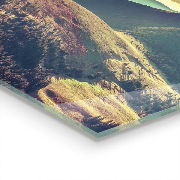 Nástenný panel  Horská krajina na jeseň