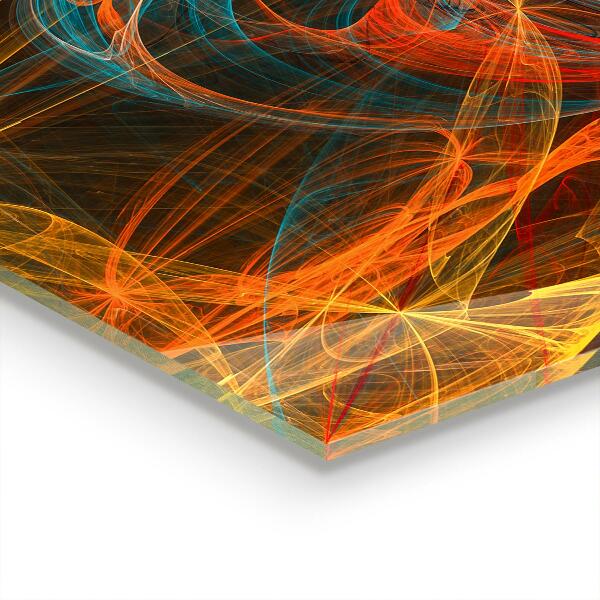 Sklenený obklad do kuchyne Moderný vzor