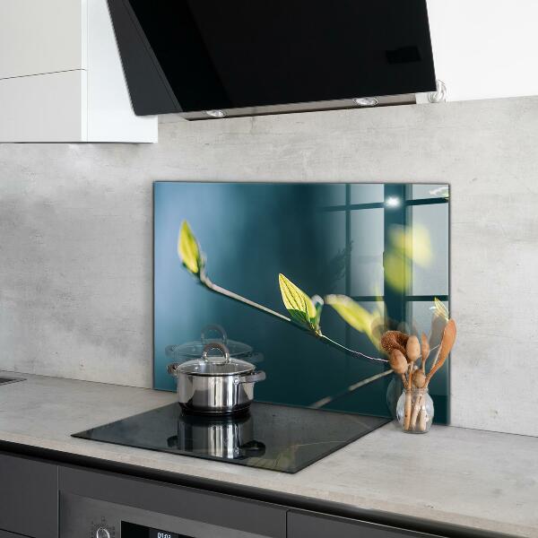 Nástenný panel  Lesklý list na konári