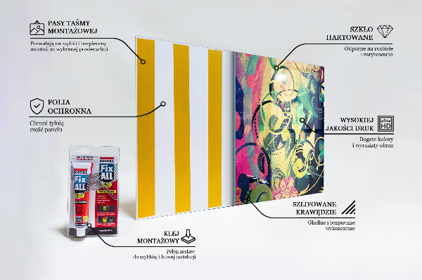 Sklenený obklad do kuchyne Dievča v letný deň