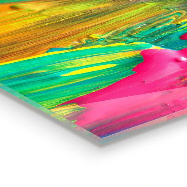 Sklenený obklad do kuchyne Farebná farba textúry