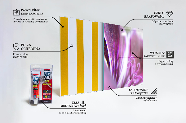 Nástenný panel  Podrobnosti o prírode ružového kvetu