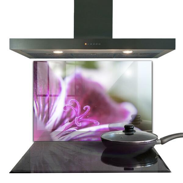 Nástenný panel  Podrobnosti o prírode ružového kvetu