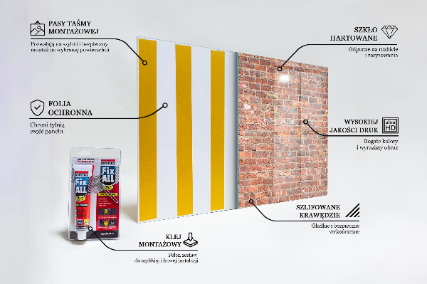 Nástenný panel  Textúra tehlovej steny