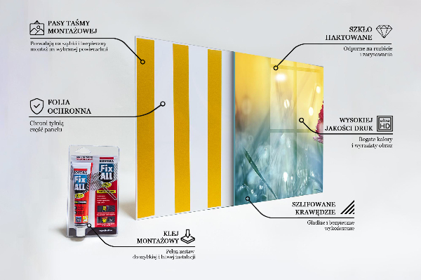 Nástenný panel  Jemná daisy na lúke