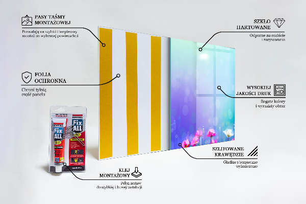 Nástenný panel  Farebná lúka