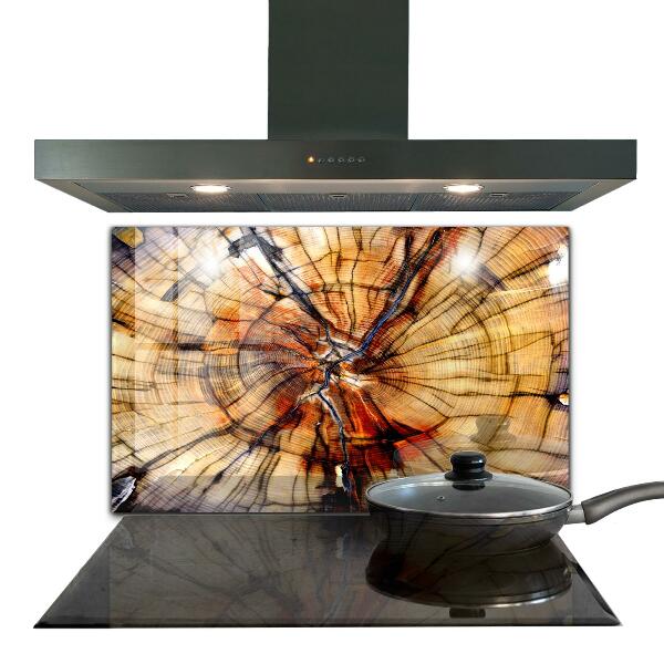 Nástenný panel  Zrná prírodného dreva