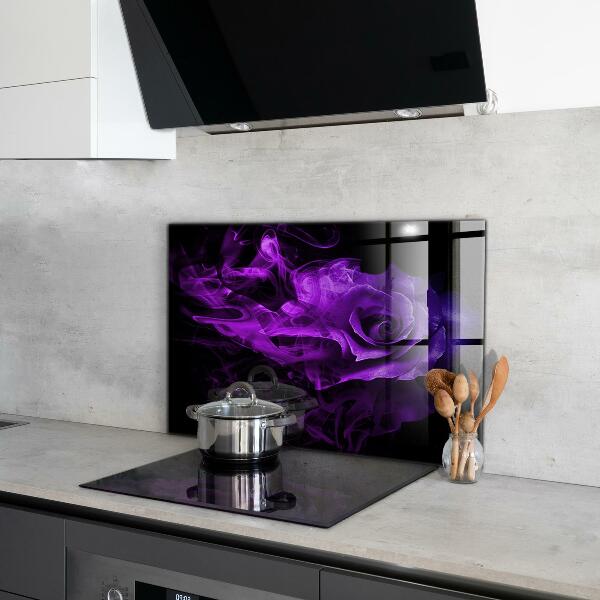 Nástenný panel  Purple rose abstract smoke
