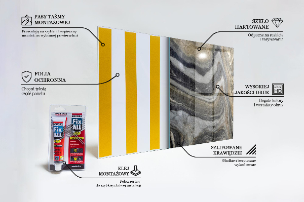 Nástenný panel  Žulový kameň mramorová textúra