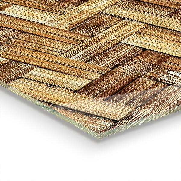 Nástenný panel  Pletený bambusový ratan ázia